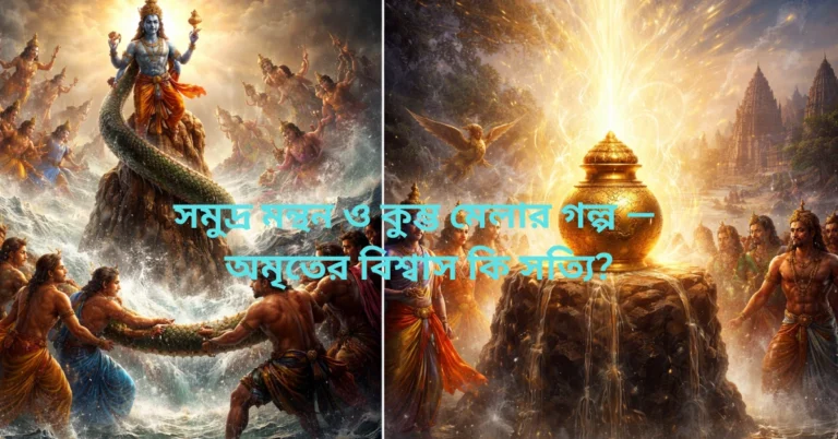 সমুদ্র মন্থন ও কুম্ভ মেলার গল্প — অমৃতের বিশ্বাস কি সত্যি