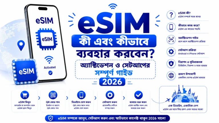 eSIM কী এবং কীভাবে ব্যবহার করবেন
