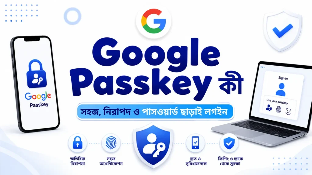Google Passkey কী