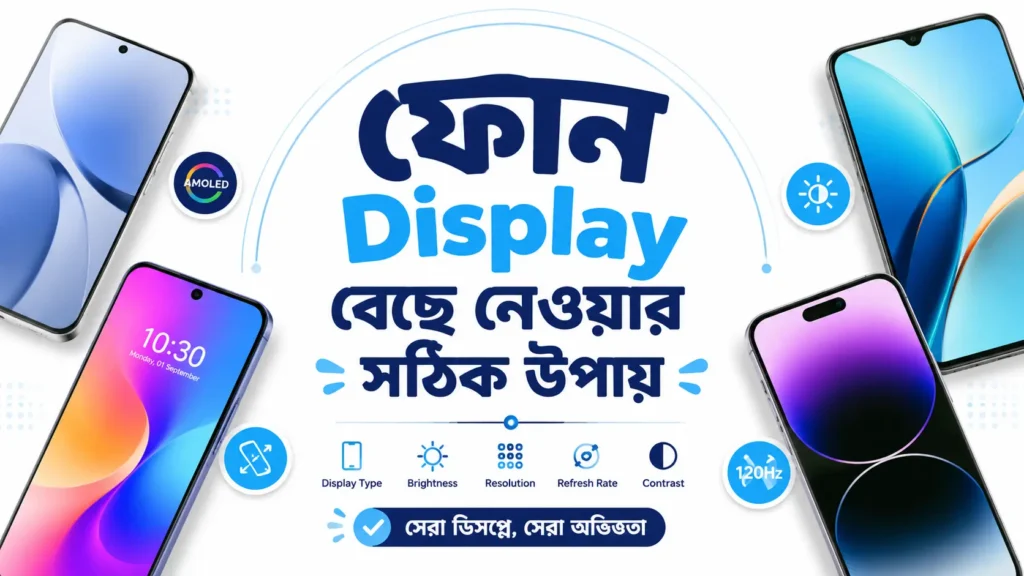 ফোন Display বেছে নেওয়ার সঠিক উপায়